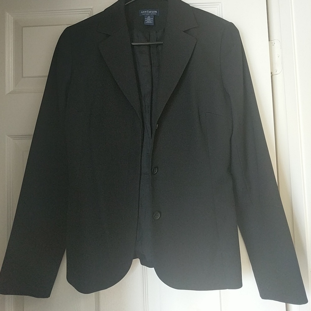 Ann Taylor black suit jacket